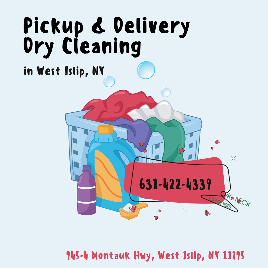 Dry cleaning delivery bay shore