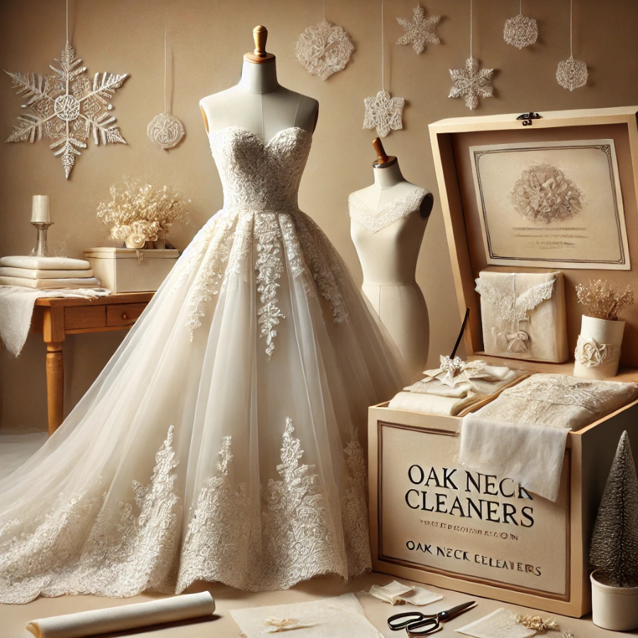 wedding dress cleaning and preservation